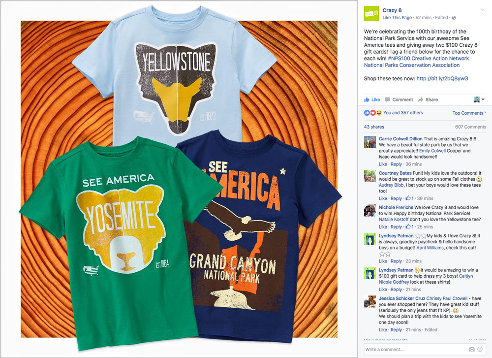 See America Kid's Shirts from Crazy8