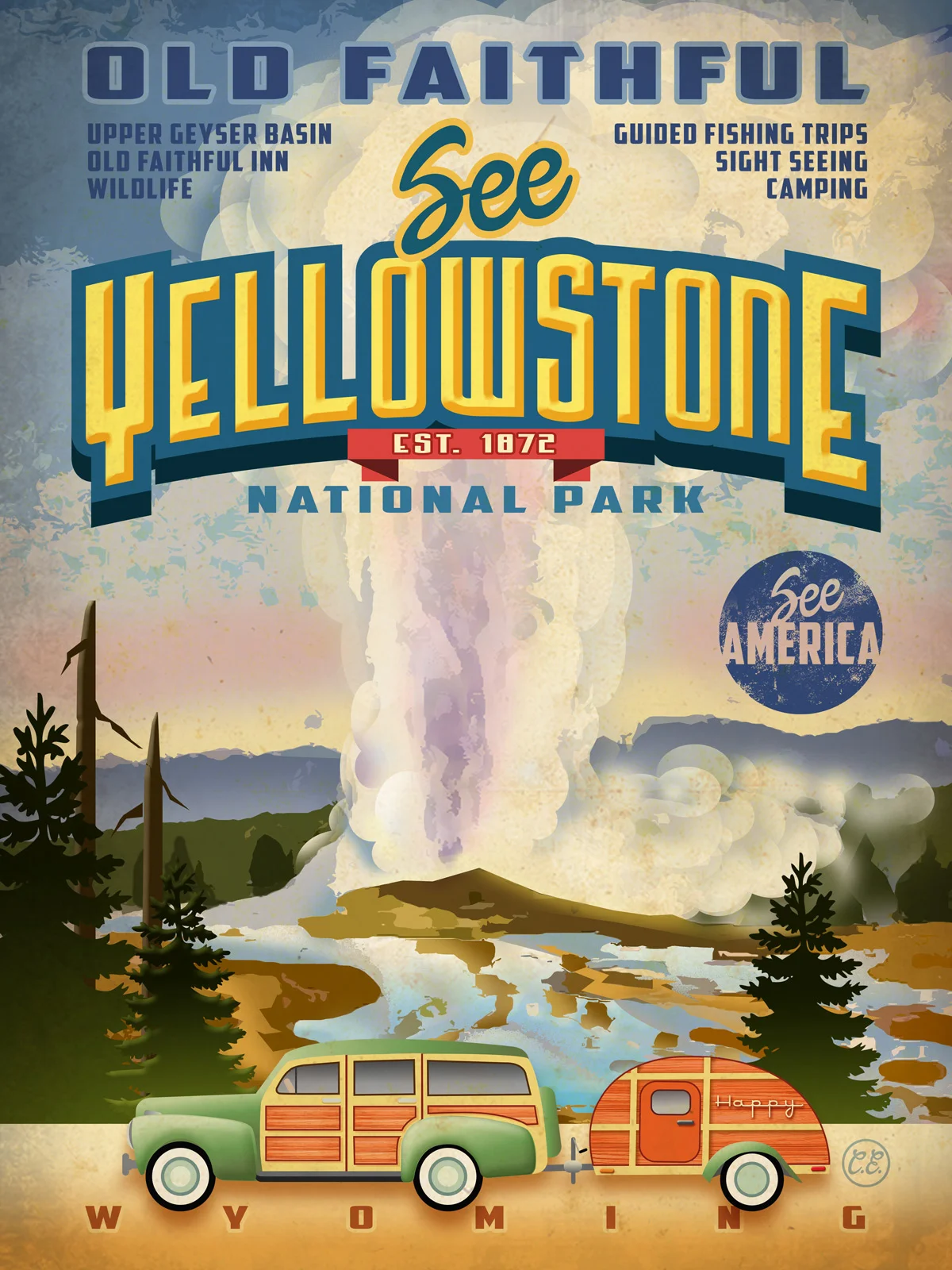 “See Yellowstone” by Chris England, 2016