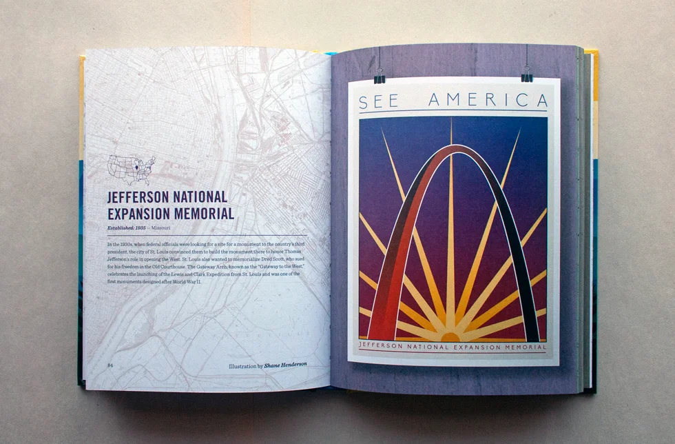 See America Book Interior Design