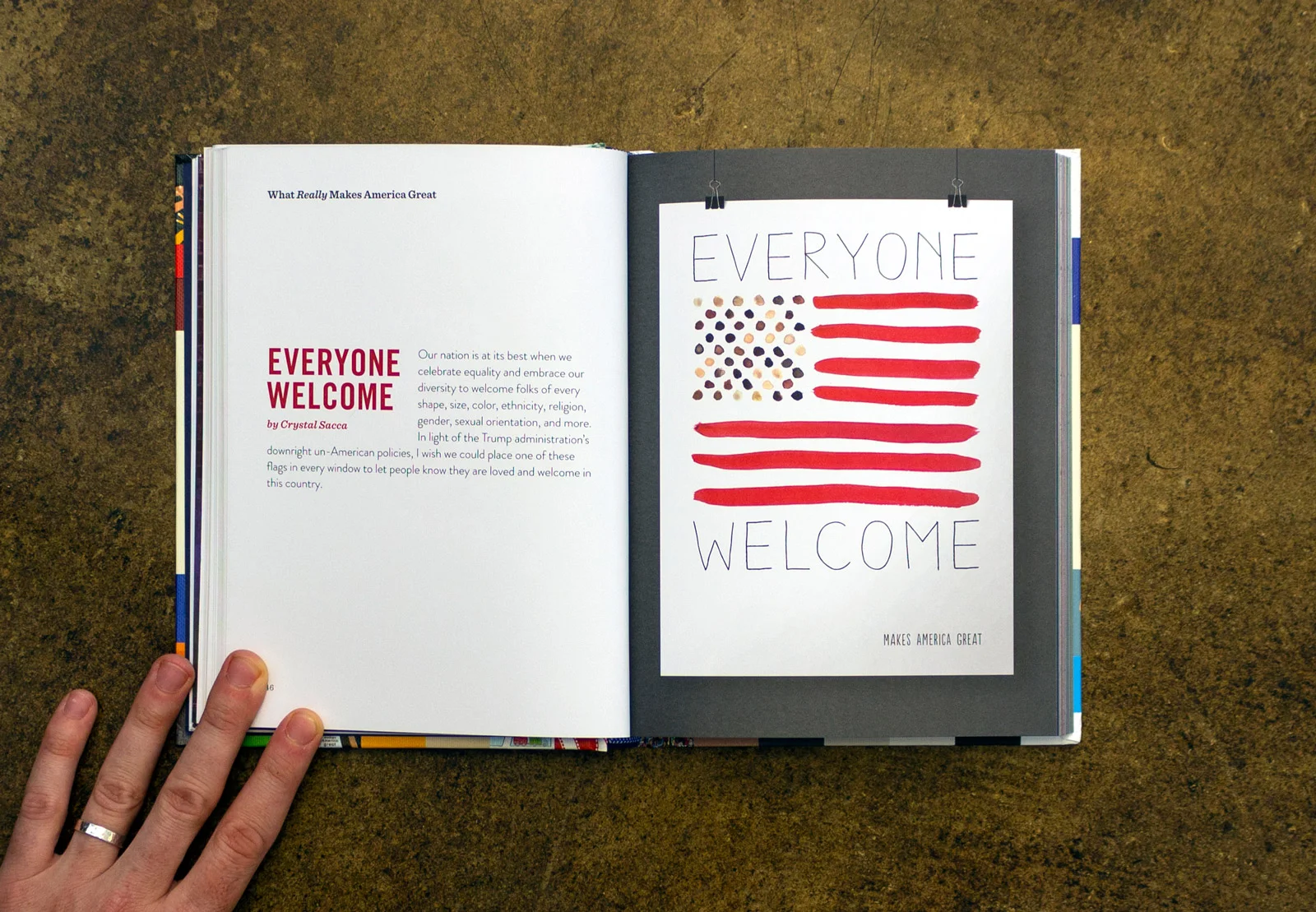 What Really Makes America Great Book Interior Design