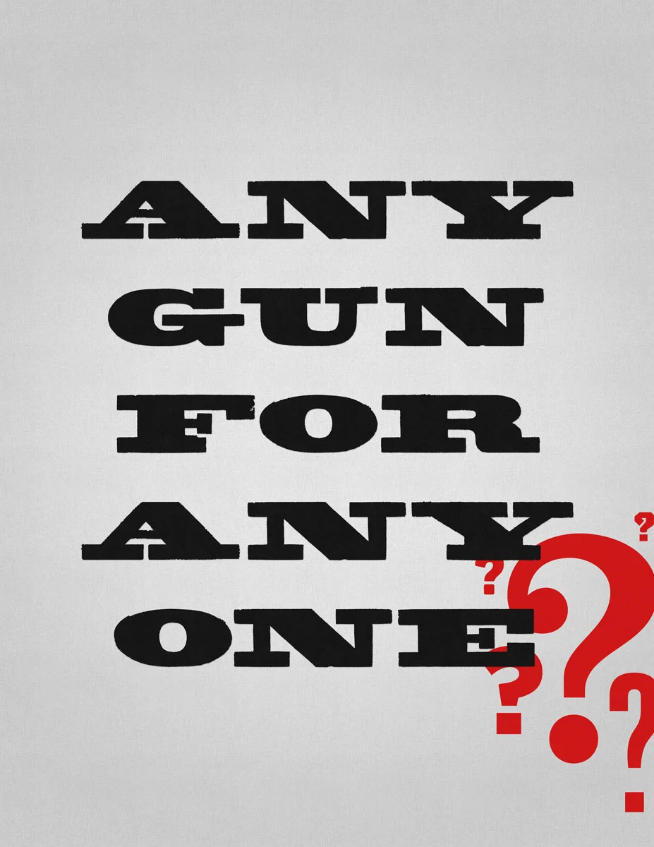 Gun Control Poster Design