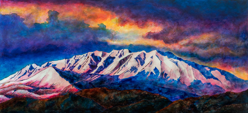 Derrick Clements from the Daily Herald with a terrific write-up of my show opening today! "Mt. Timpanogos gets a fresh face in new show at Writ & Vision"