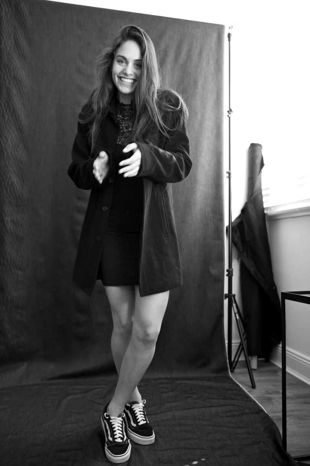 Coat – Mankind, Dress – Photographers own