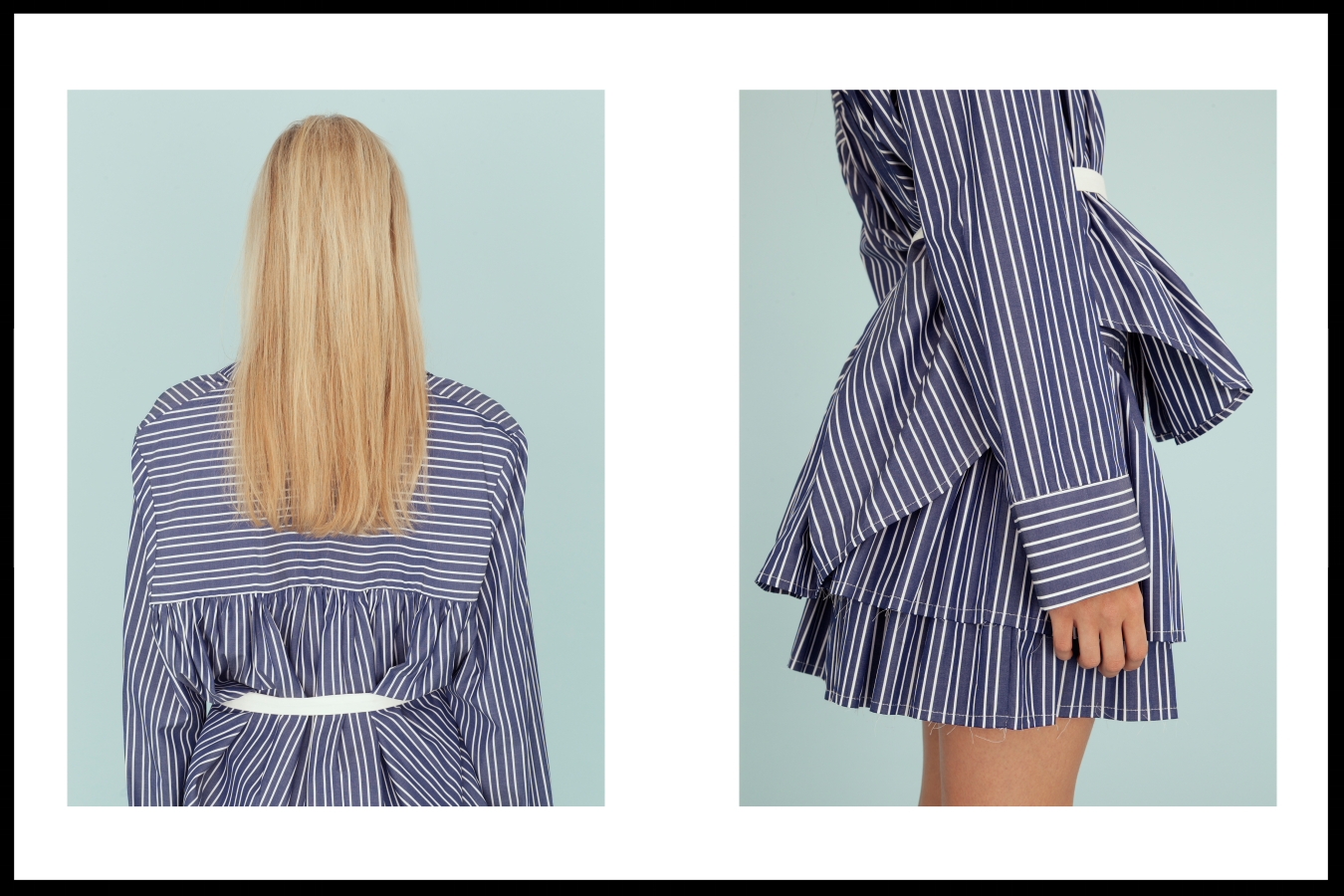 Matin shirt & skirt, A.P.C sandals