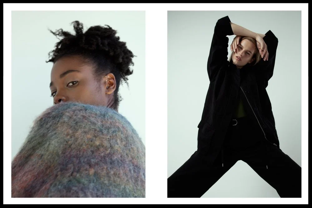 1. acne jumper, 2. T by Alexander Wang&nbsp; jacket, T by Alexander Wang pants, Matteau one piece