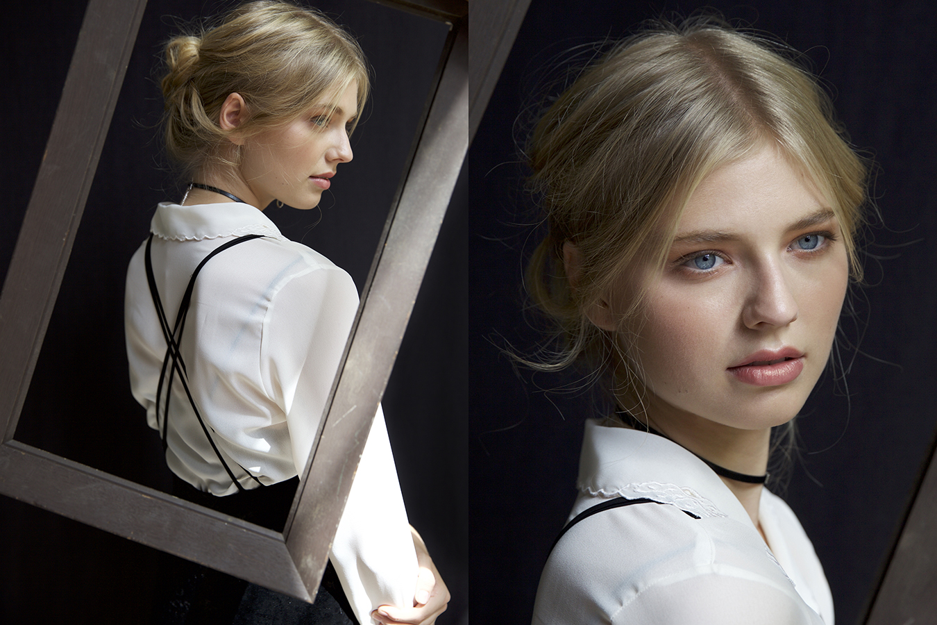 Blouse Dangerfield, Dress Glassons, Frame Drunk on the moon