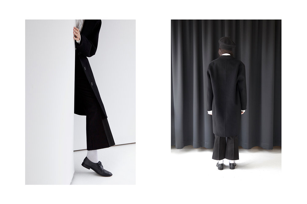 Coat Acne, Shirt Saturday’s NYC, Pants Bassike