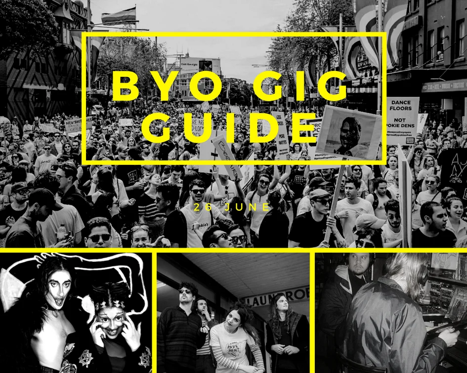 BYO Gig Guide 28 June