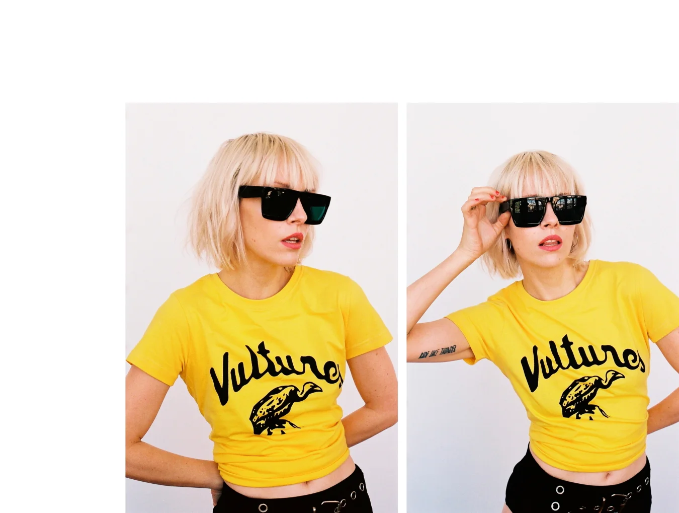 Top Vintage Stylists own, Bottoms Zulu & Zephr, Belt Princess Polly, Sunglasses Zara, Shoes ASOS