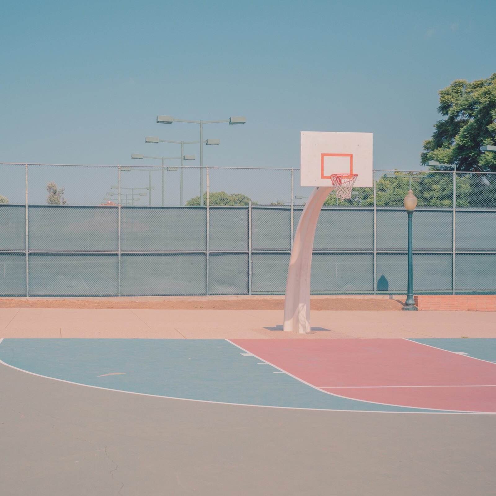 Franck Bohbot: Vintage Californian Tennis Court