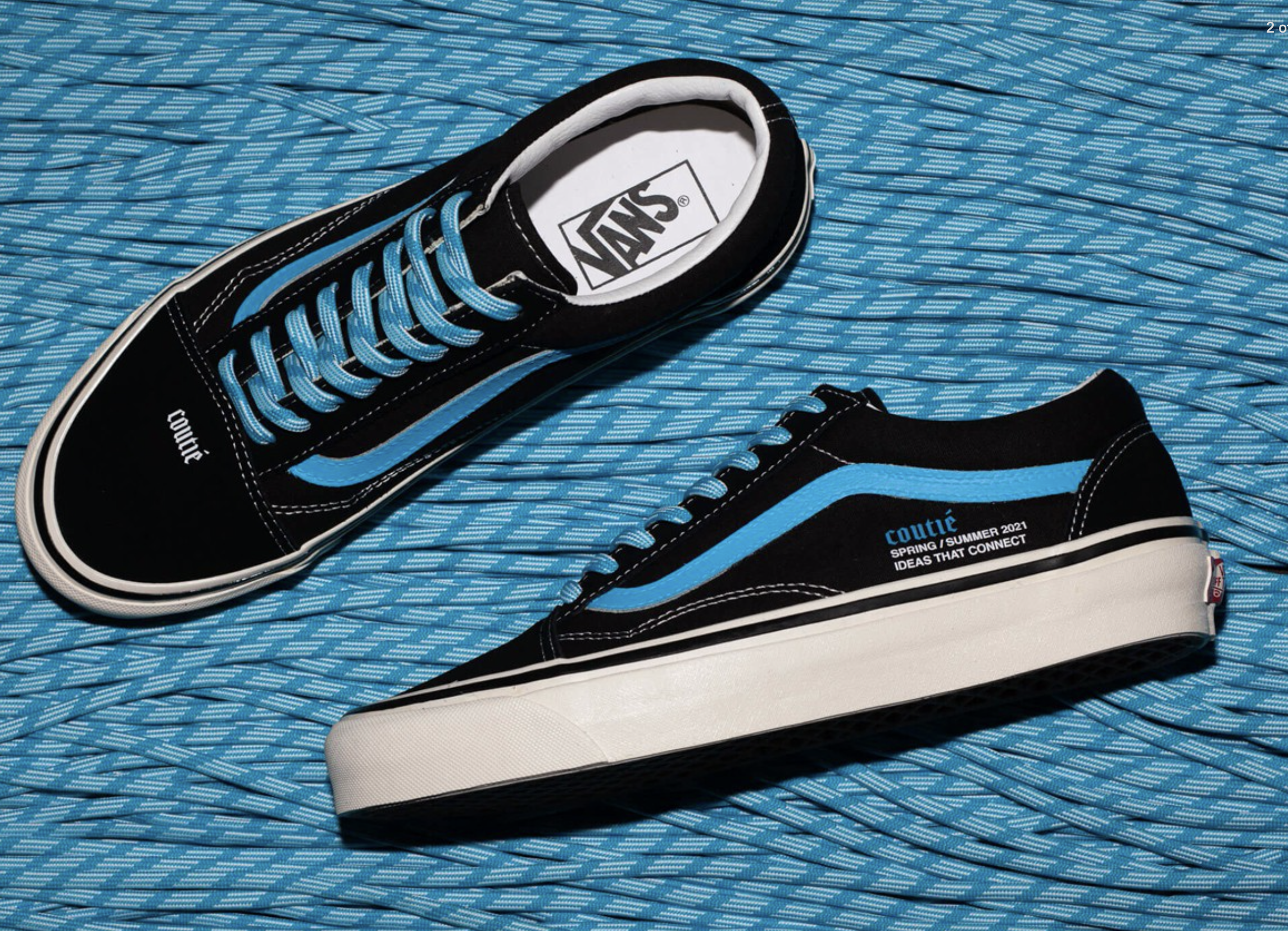 Backyard Opera - Coutié Adds a Custom Baby Blue Touch to the Vans Old  Skool 36 DX