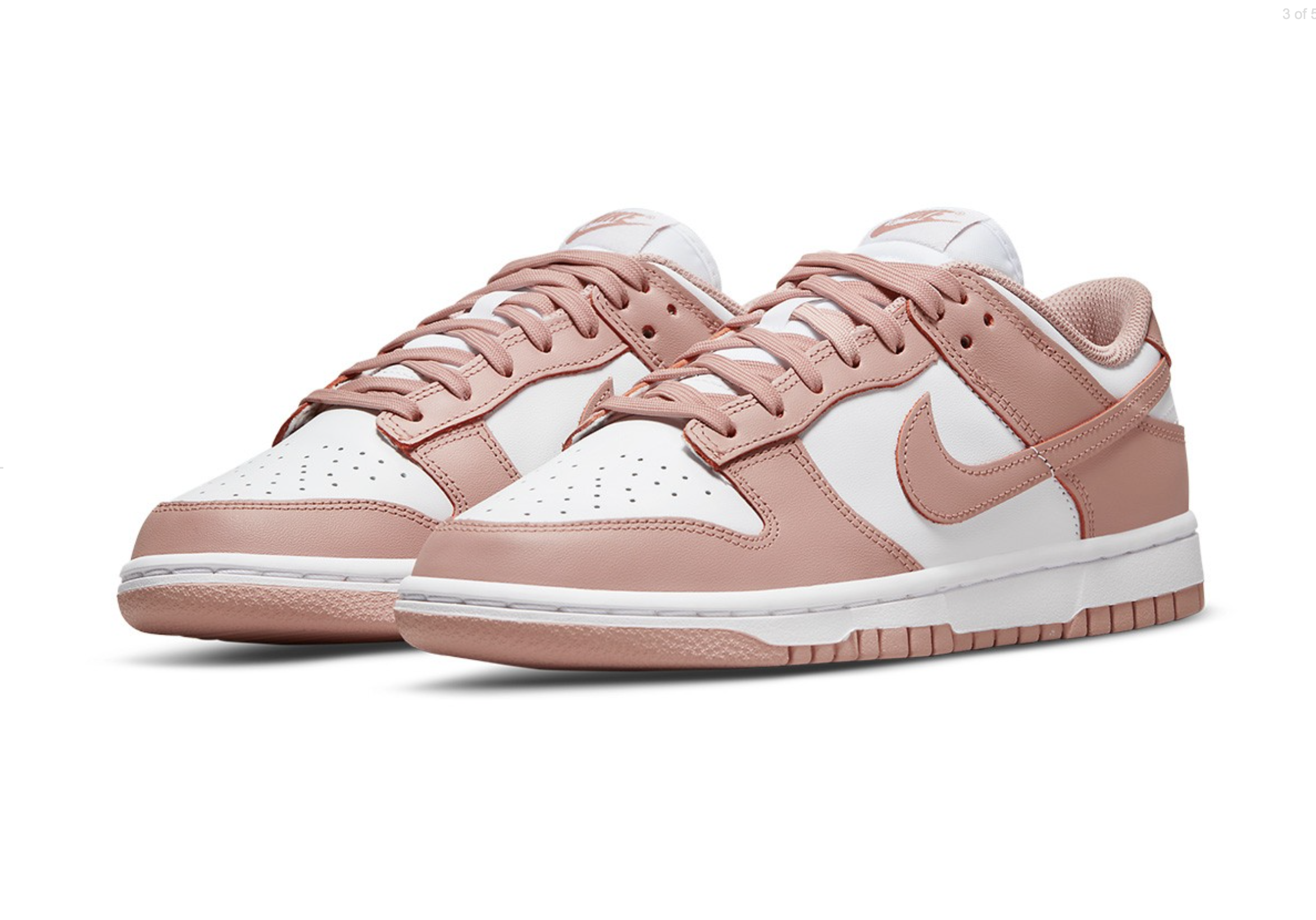 Nike Dunk Low "Rose Whisper" Colorway