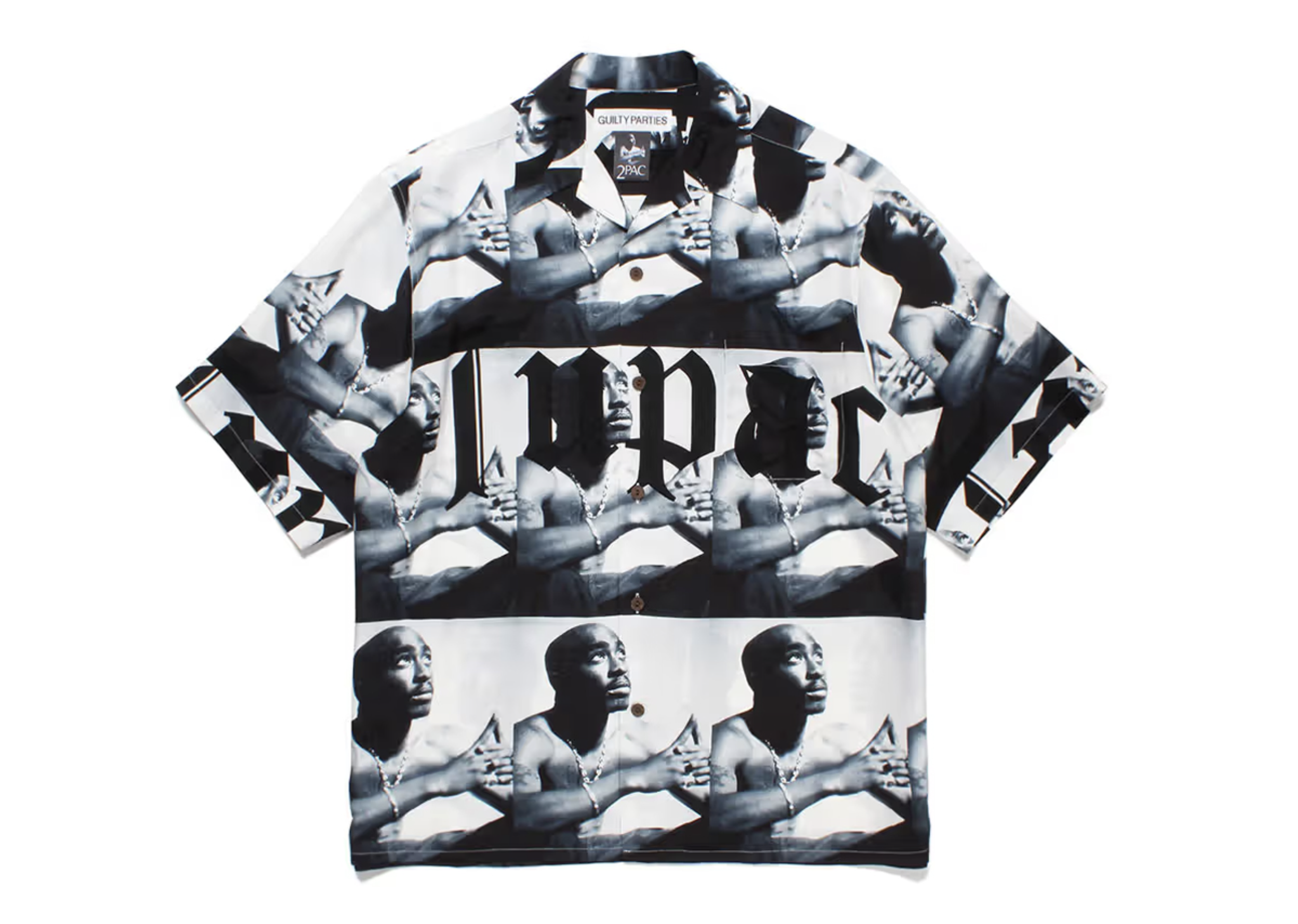 Wacko Maria 2Pac オーバーサイズフットボールシャツ 2PAC x WACKO 