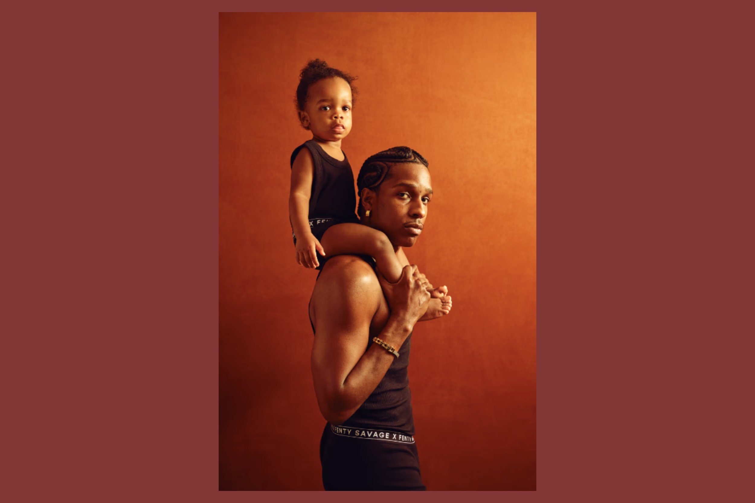 Savage X Fenty's Classics Campaign with A$AP Rocky and Son RZA