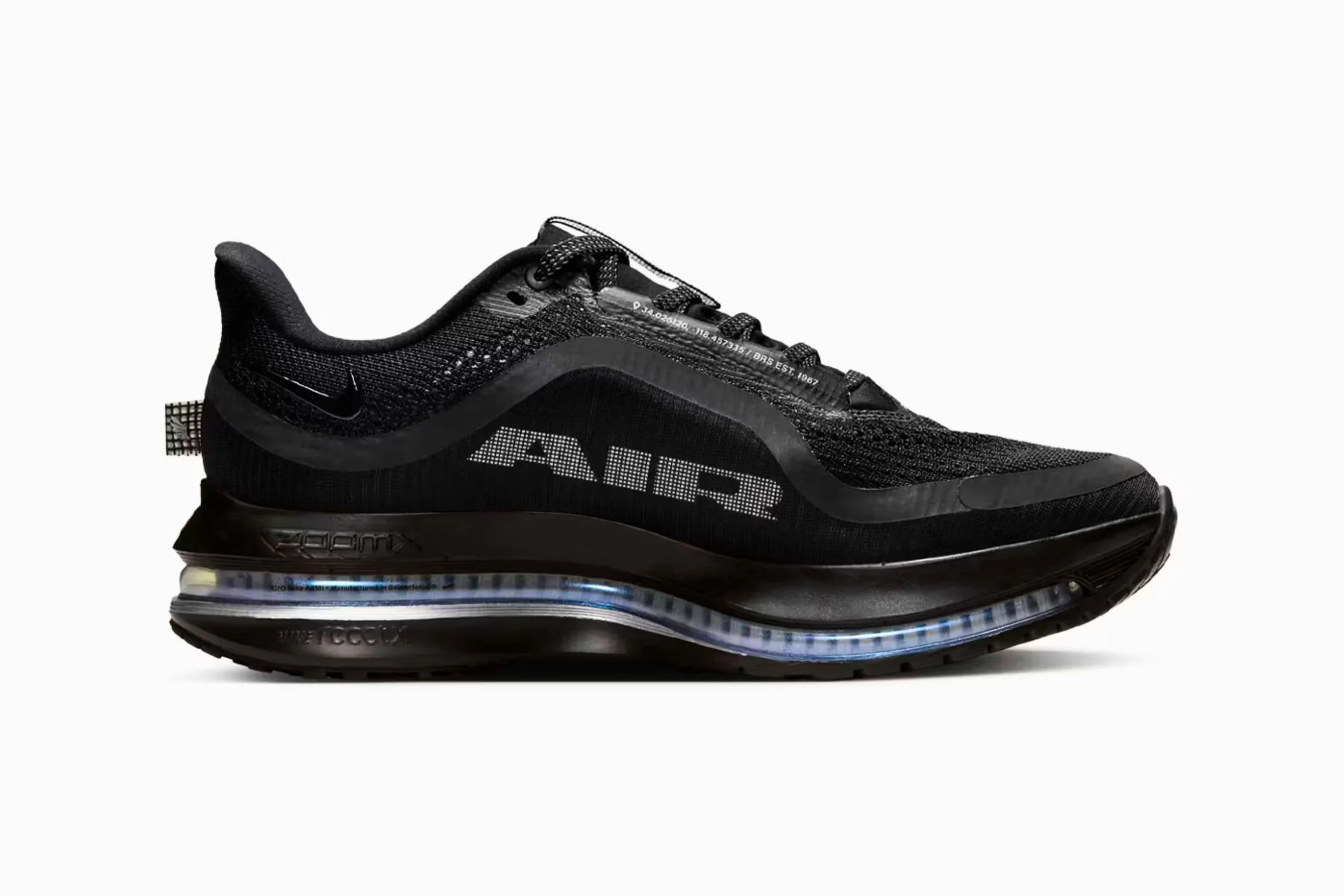A Stealthy New Look: Nike Pegasus Premium in Black and Silver