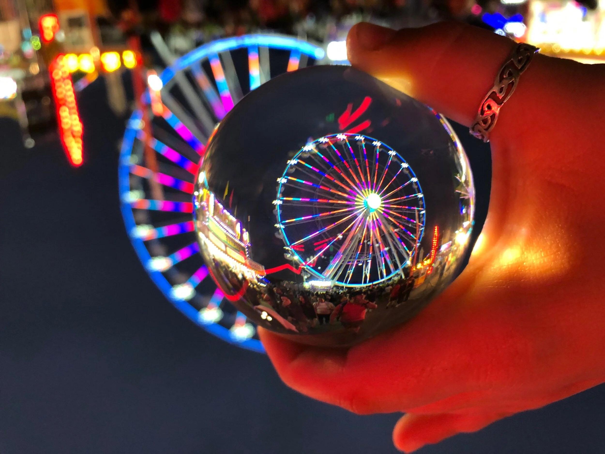 For instance I got a lens ball