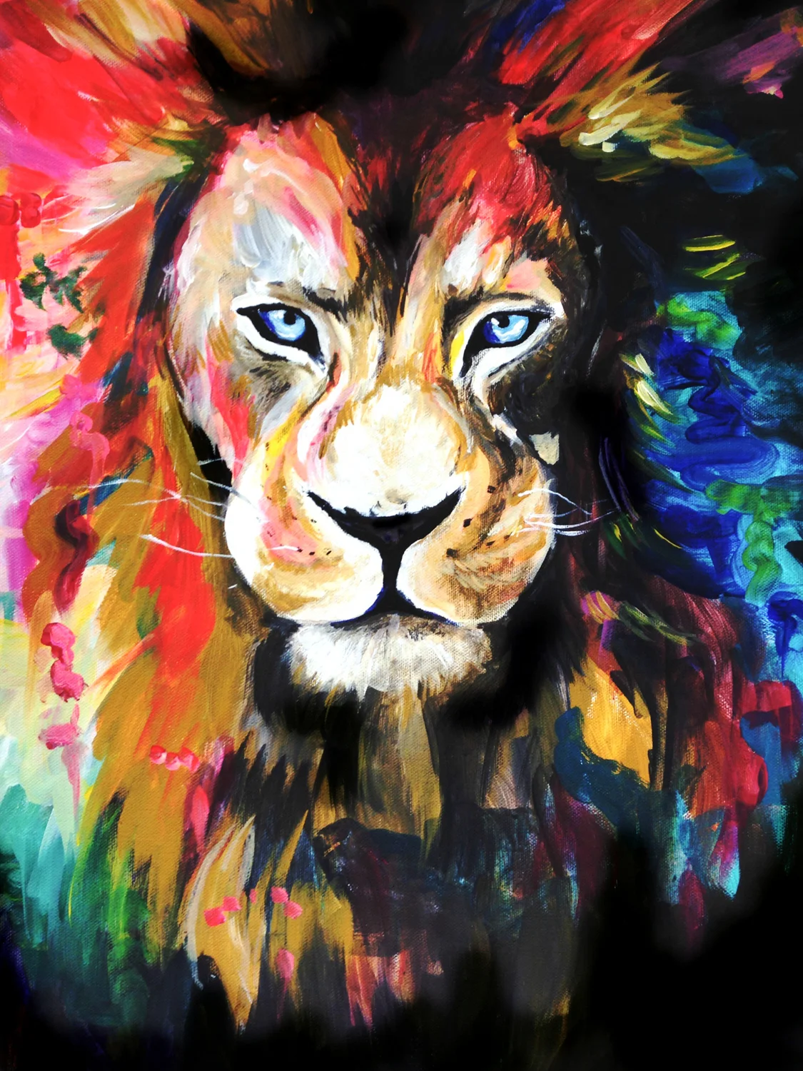"COLOR EXPLOSION" 2014 - ACRYLIC ON CANVAS