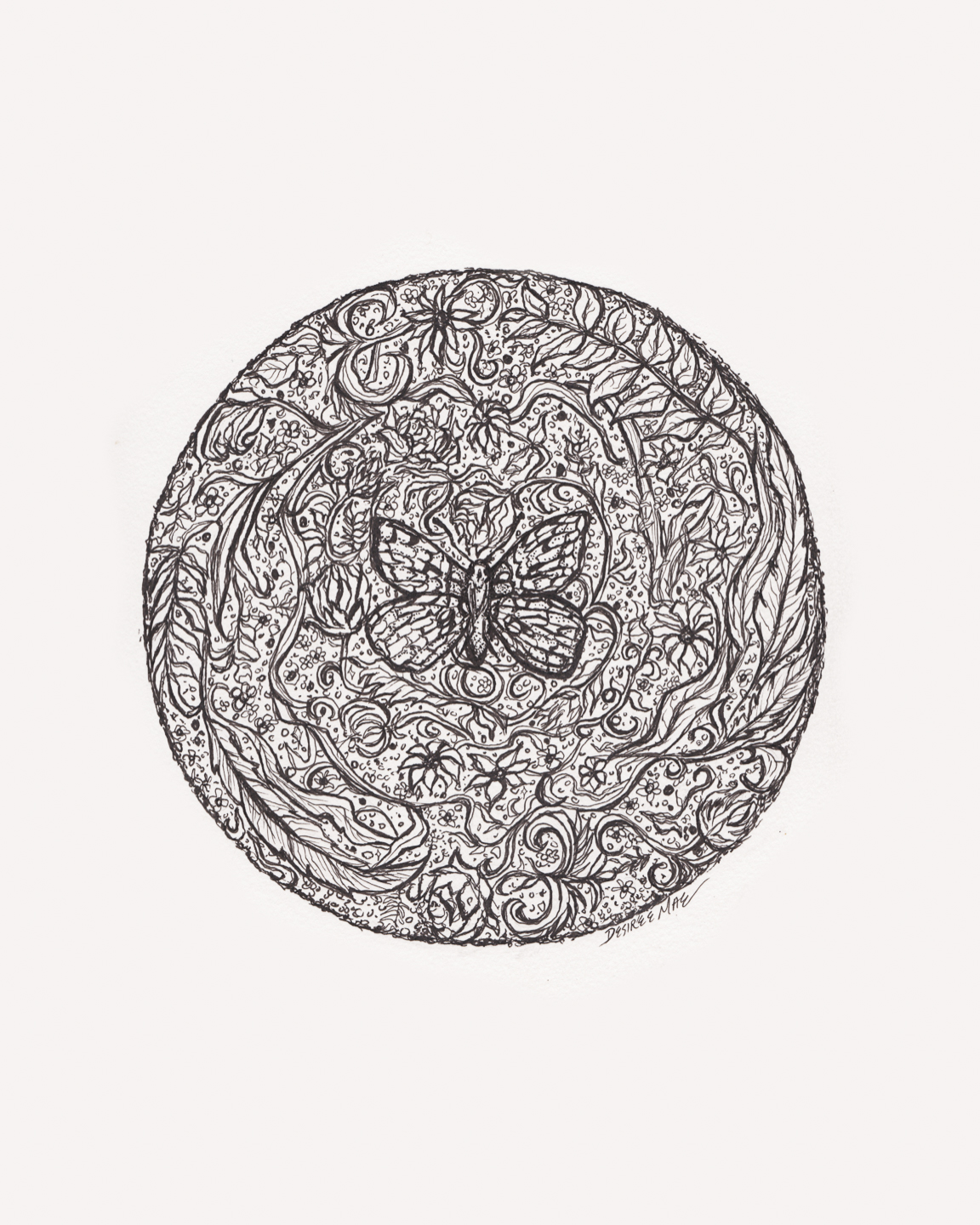 "NATURE'S HARMONY" 2017 - INK ON PAPER