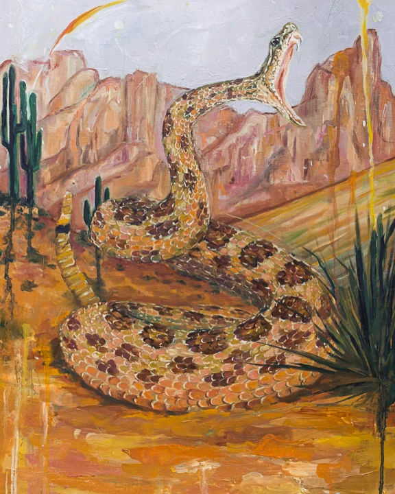 "WILD WEST" 2017 - OIL ON CANVAS