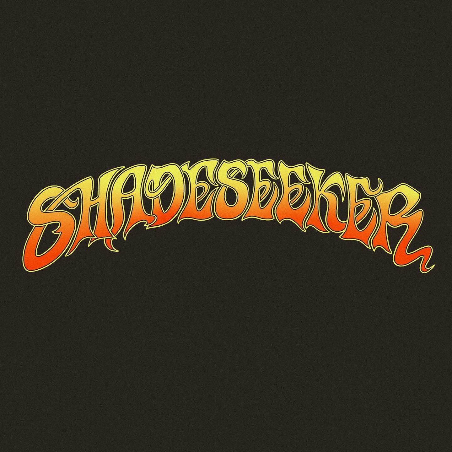Band logo for @shadeseekermke 🤘🔥 Horizontal wordmark featuring custom lettering hand-drawn in @procreate #bandlogo #typography #heavypsych