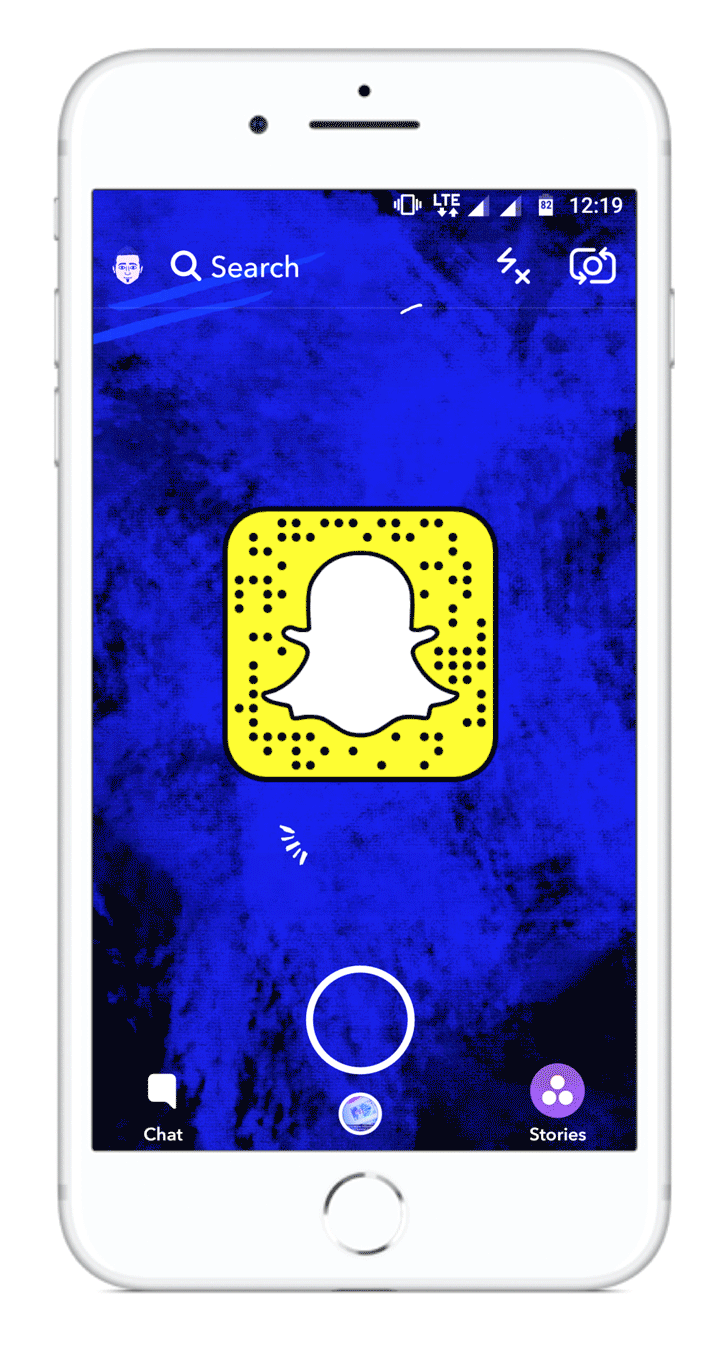 Scan code to unlock lens
