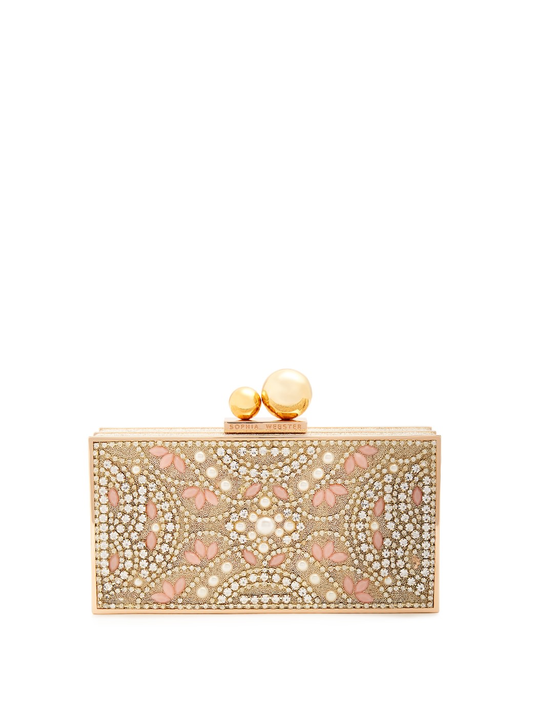 Sophia Webster Clara Crystal Box Clutch