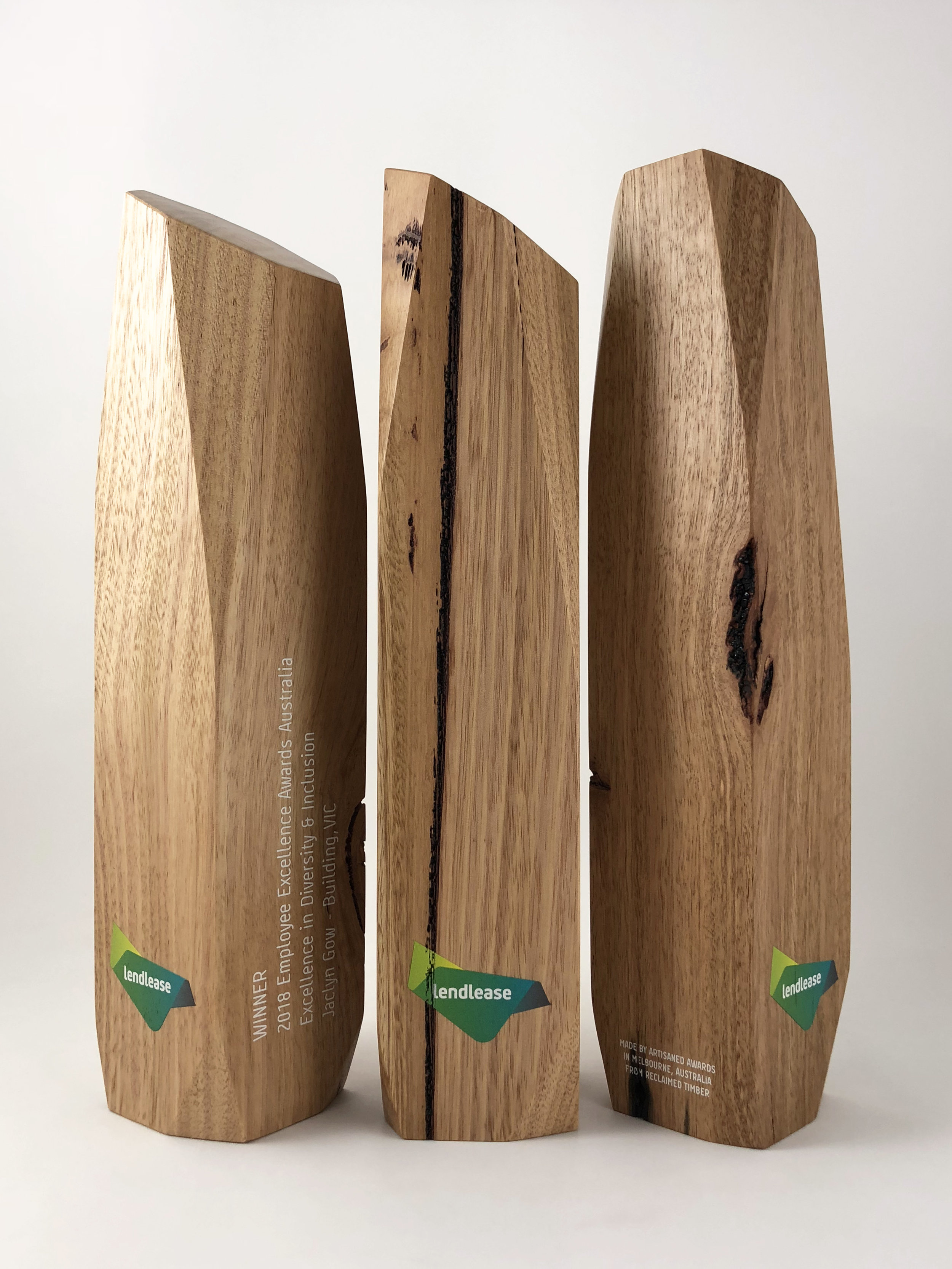 lendlease excellence awards trophy artisaned awards employee excellence awards