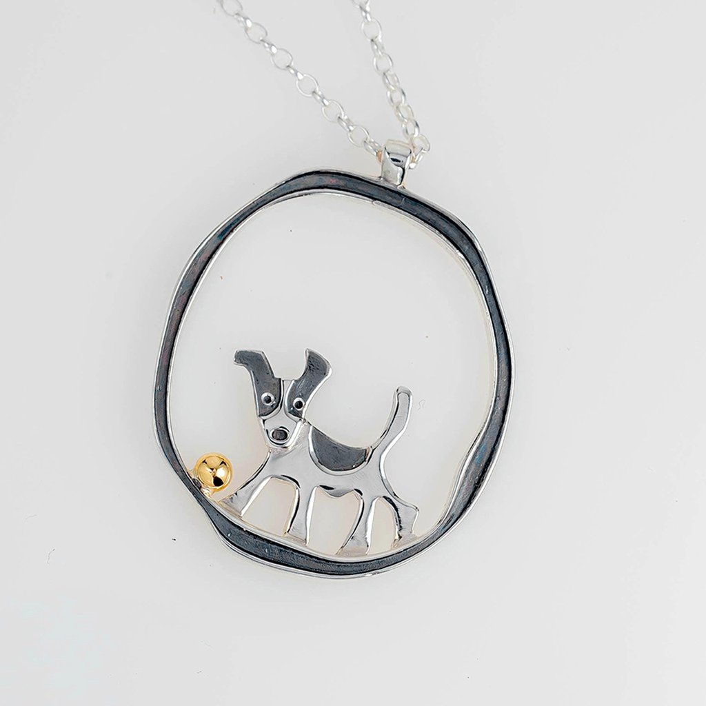 Jack Russel Terrier Pendant by Saba