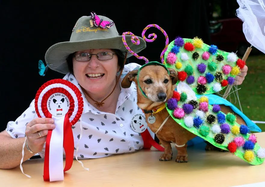 Tippi pictured with her owner Catriona O'Neill Caraher 