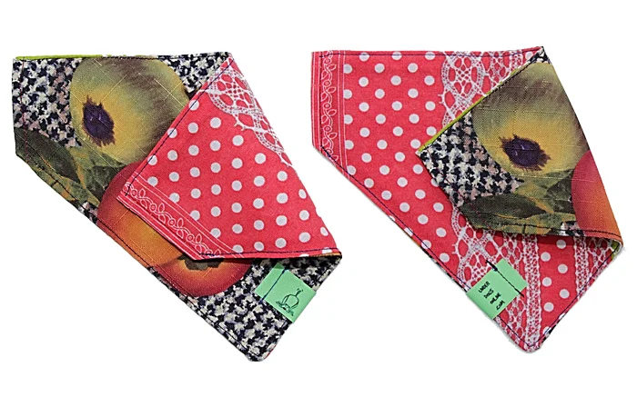 UNDERDOGSONLINE is a brand new business making beautiful, reversible bandanas from funky up-cycled fabrics - each one unique just like our canine friends!