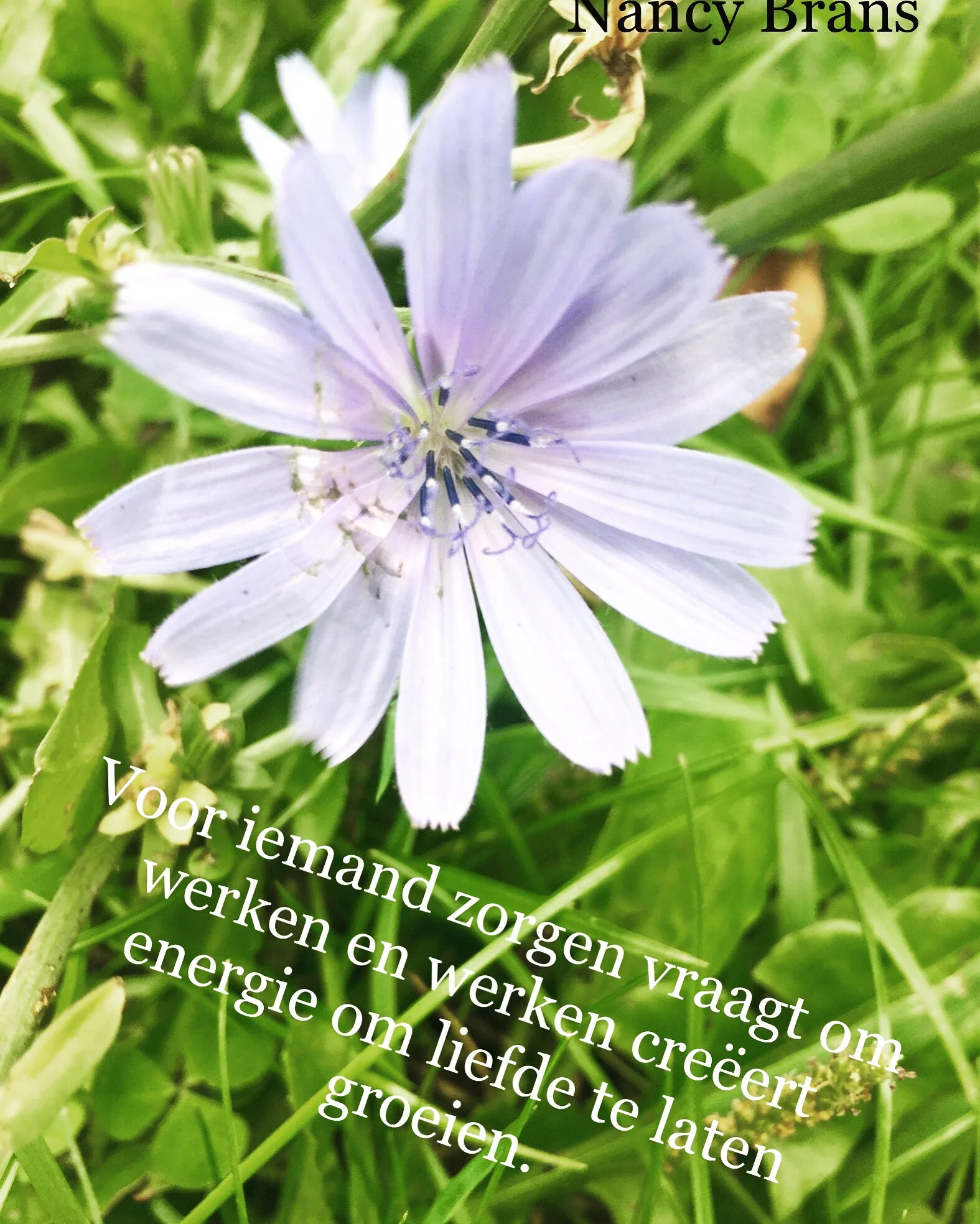 Wat is voor iemand zorgen voor mij?