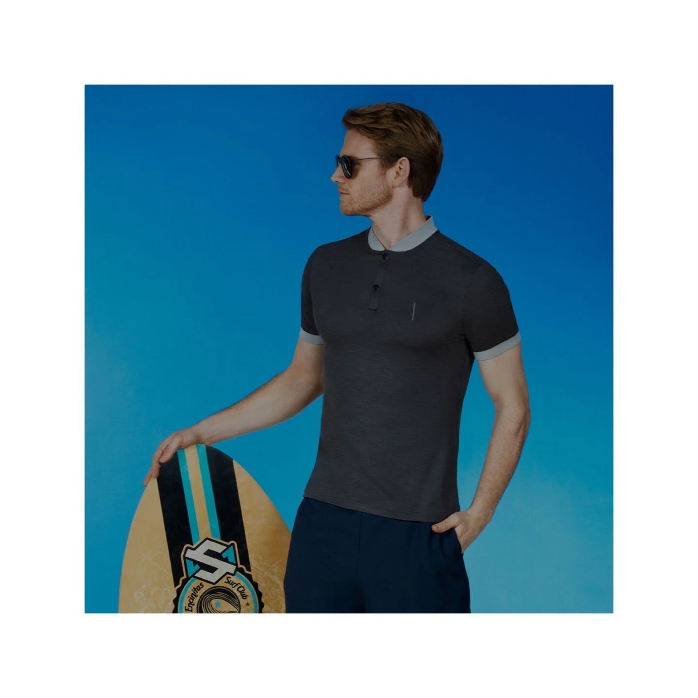 Nicola wears our CARONA polo.⁠
⁠
#powerofelegance