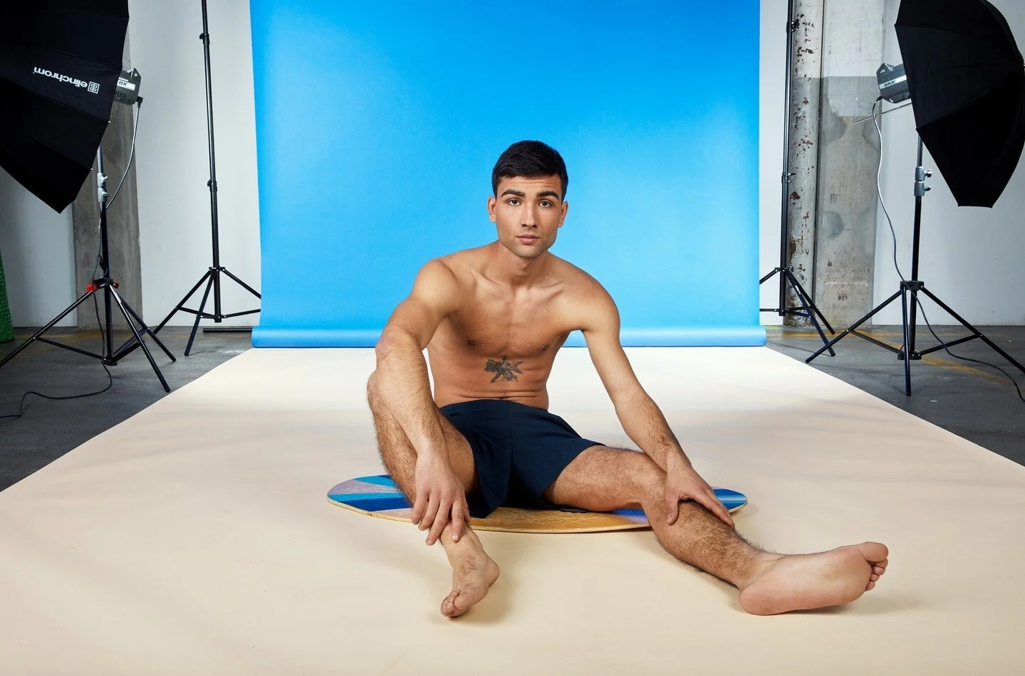 Iuri wears our LEMAN swim shorts in 100% merino wool⁠
⁠
#powerofelegance