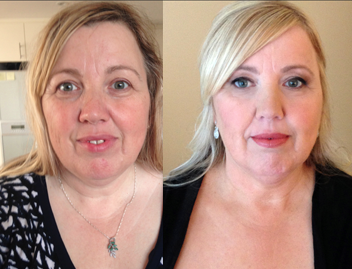 perth makeup artist before after jellis beauty mature