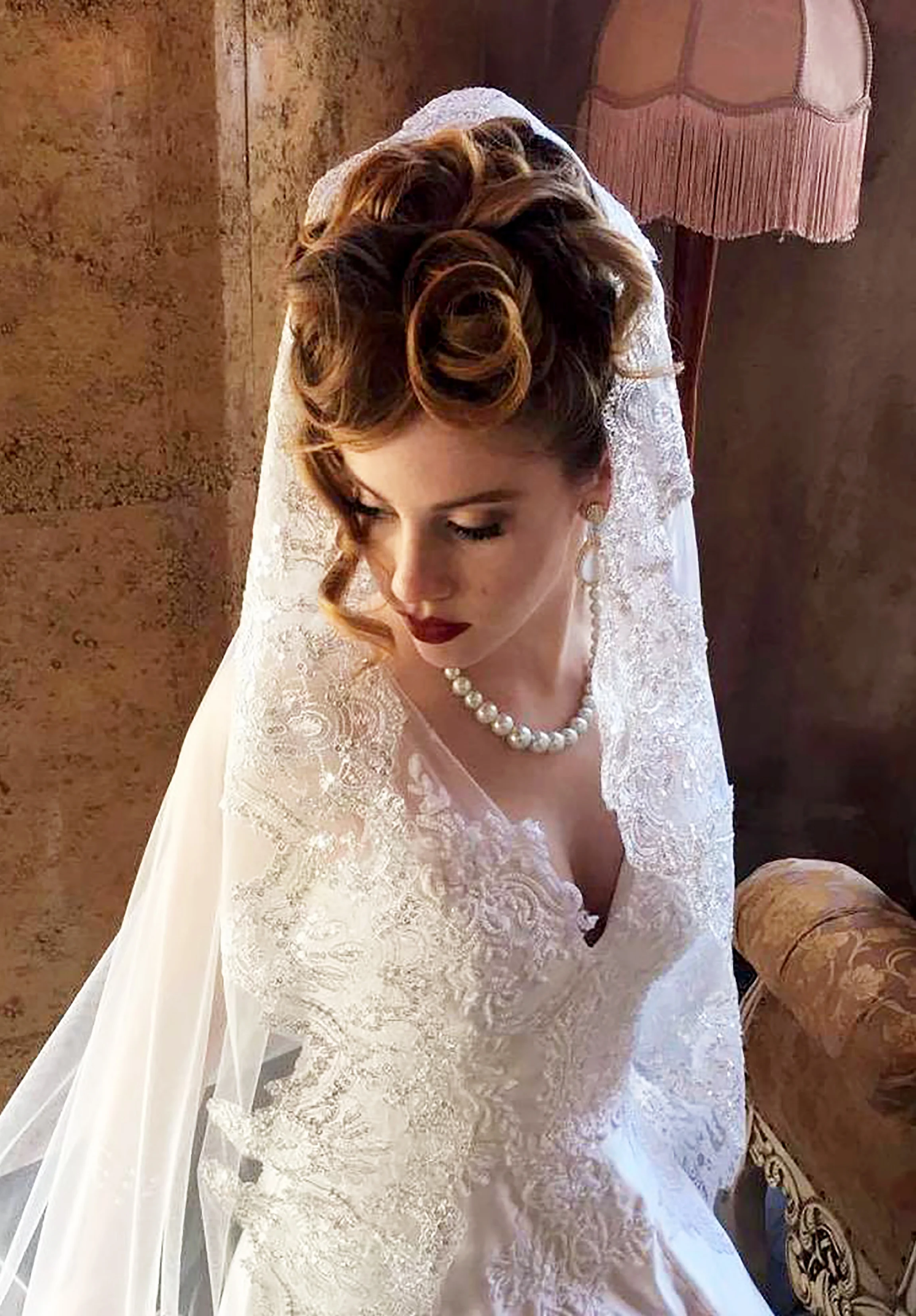 bridal makeup red hair