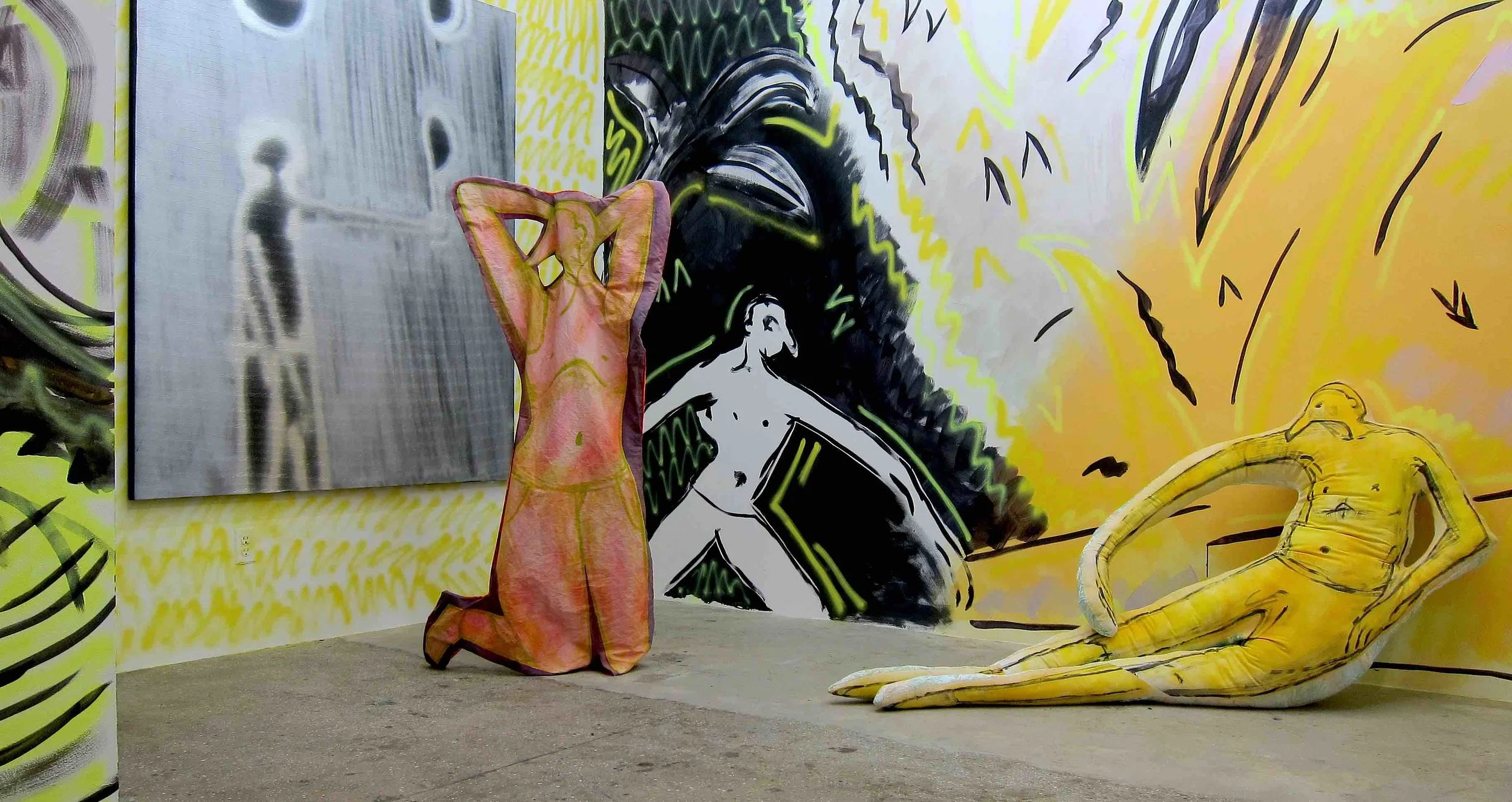 Solo Exhibition at CRUSH CURATORIAL, Hug Me, Squeeze Me , 2016
