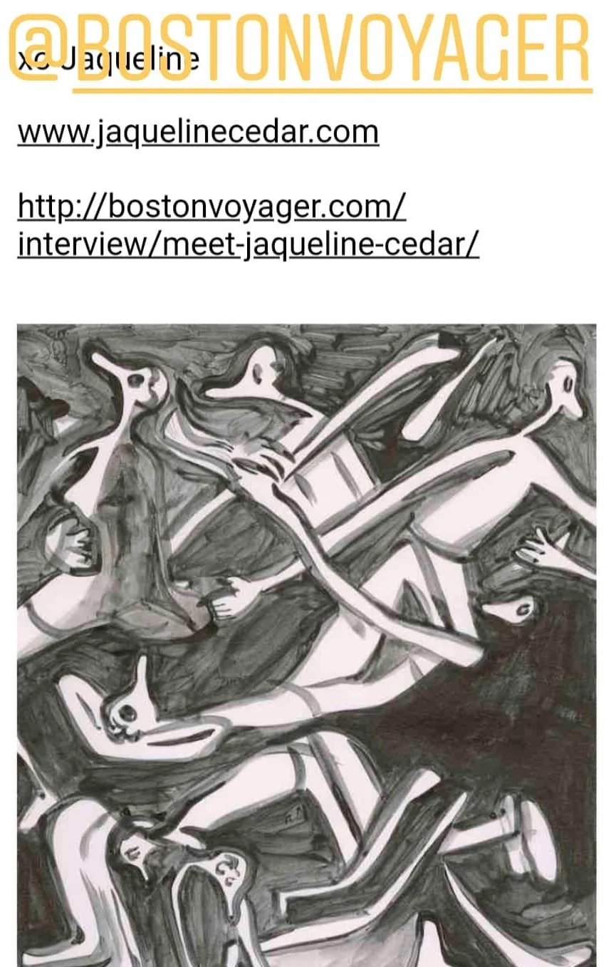 BOSTONVOYAGER JULY 2018 Thought-Provokers Series: Meet Jaqueline Cedar