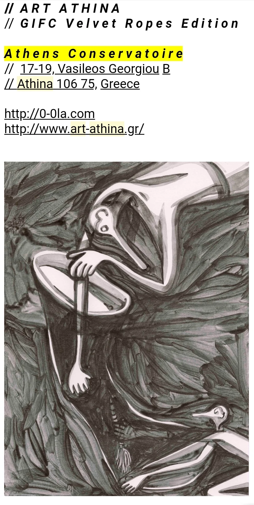 VELVET ROPES ART ATHINA JUNE 2018 Athens, Greece http://www.art-athina.gr/