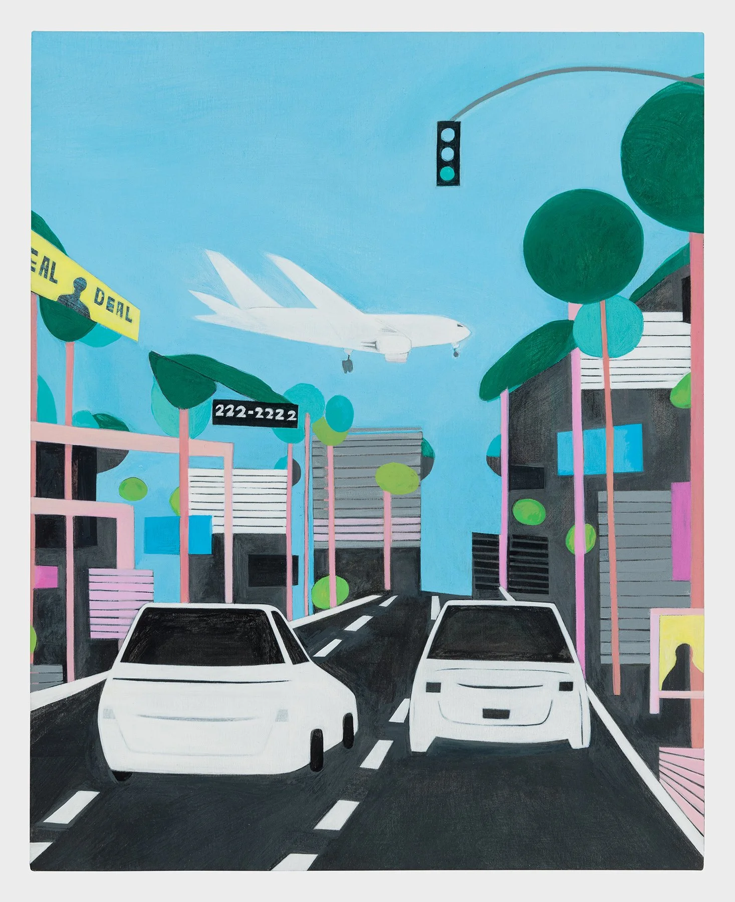    Real Deal    Acrylic on panel  10 × 8 inches 