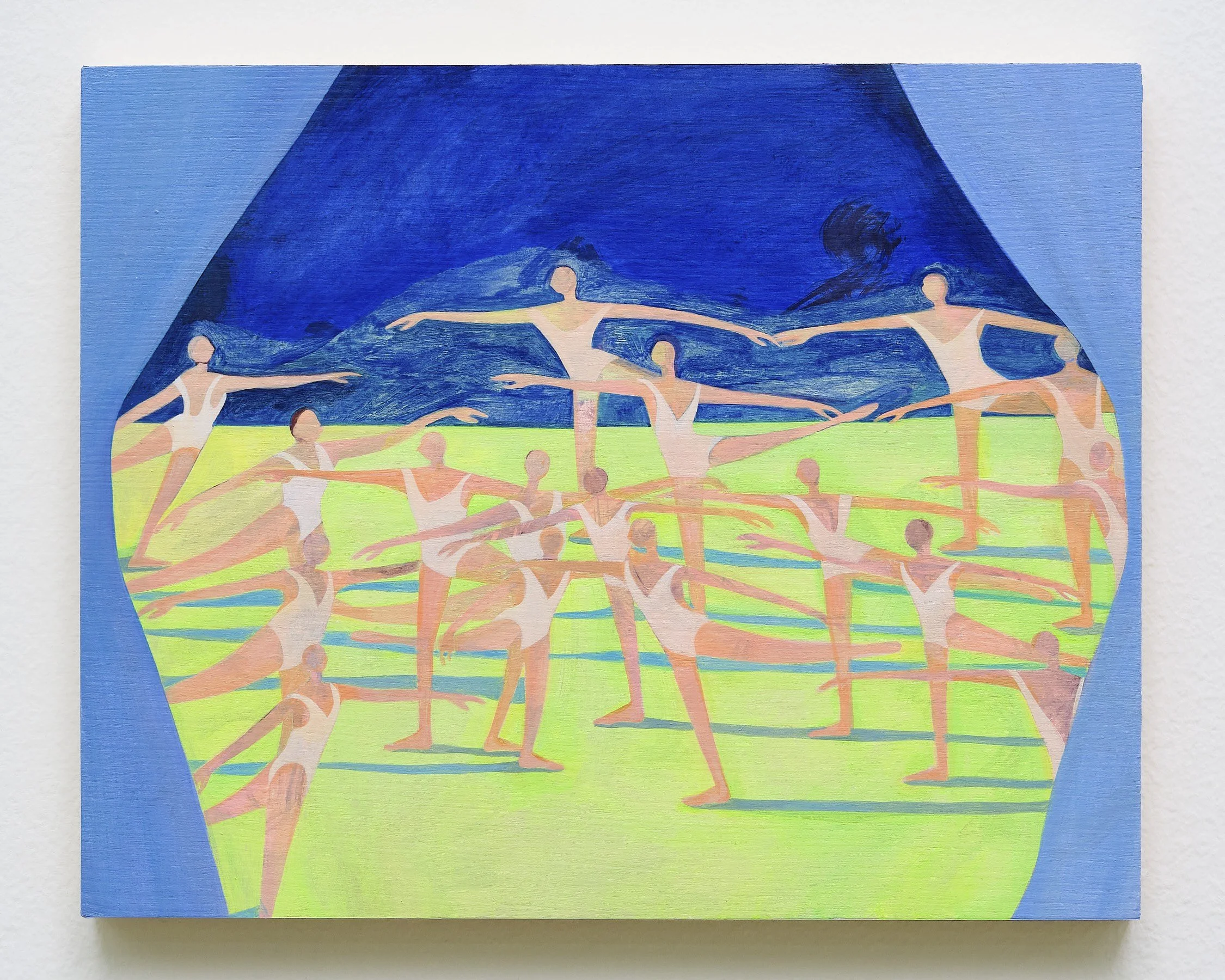    Dance    Acrylic on panel  8 × 10 inches 