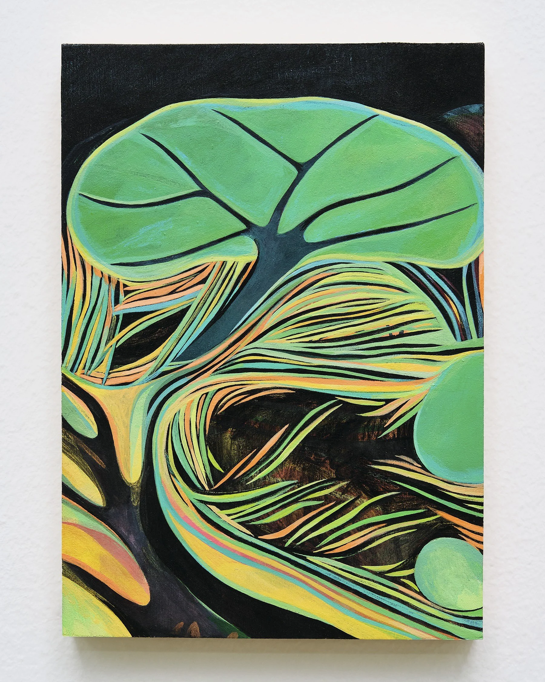    Shade    Acrylic on panel  7 × 5 inches 