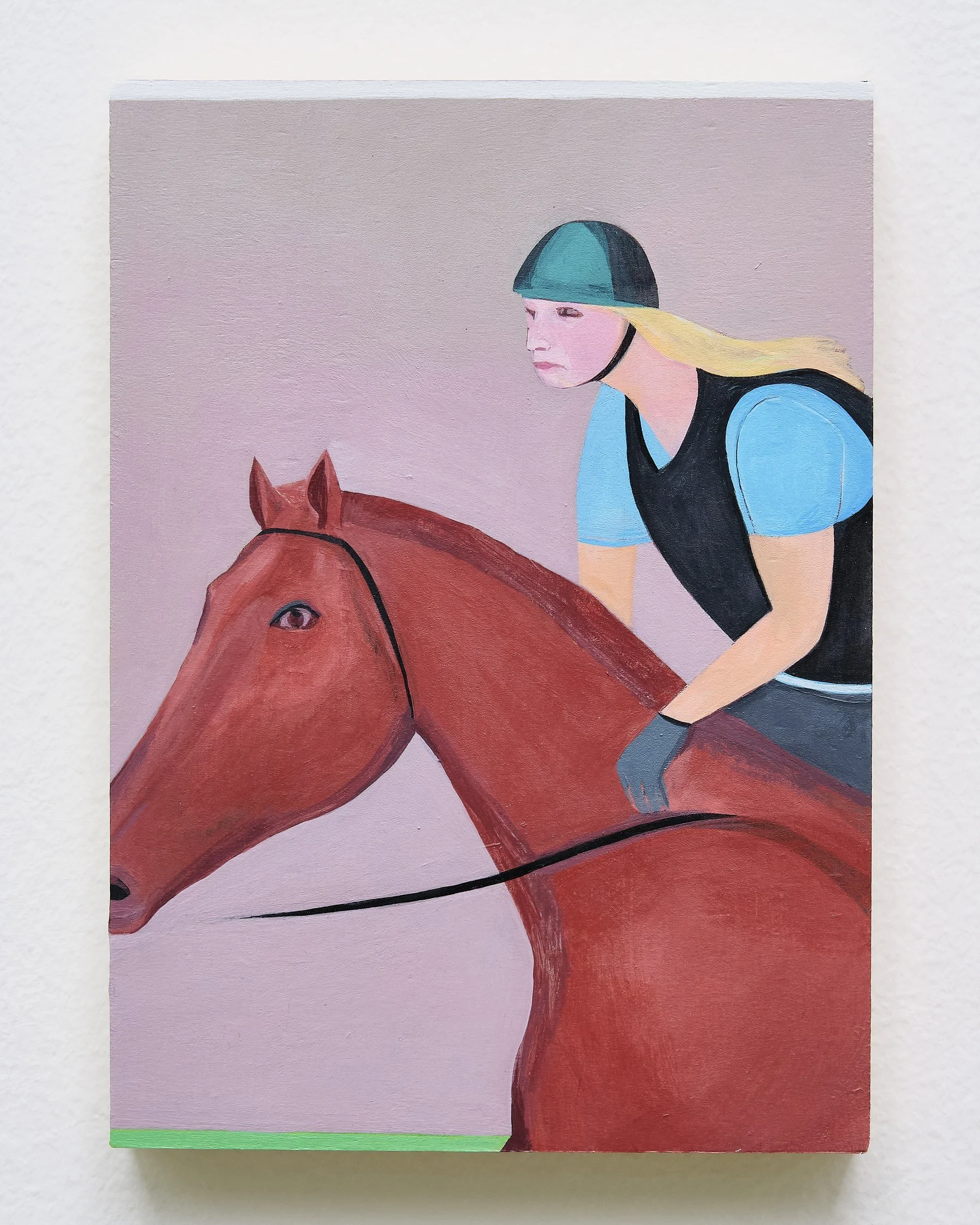    Go    Acrylic on panel  7 × 5 inches 