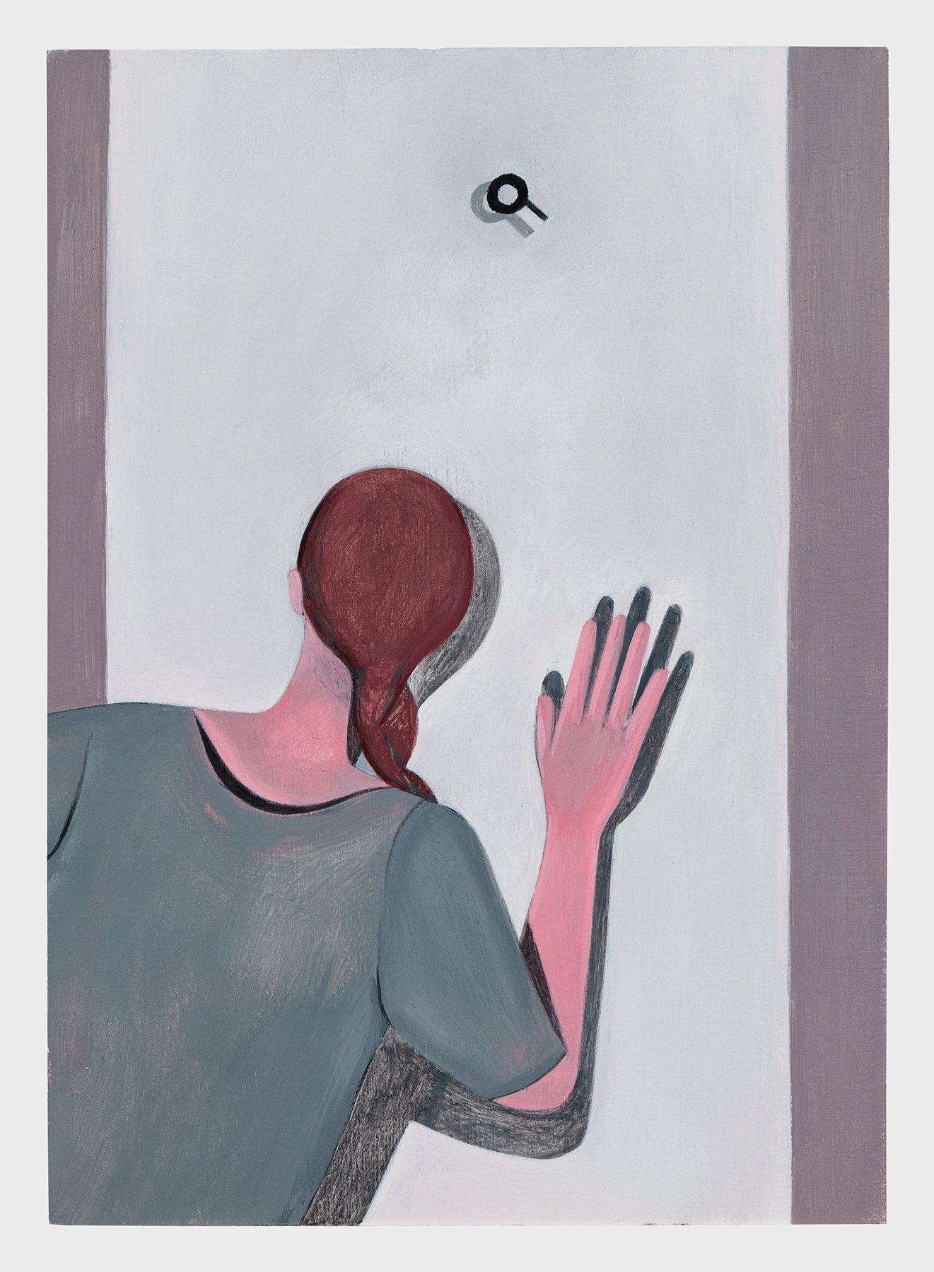    Search    Acrylic on panel  7 × 5 inches 
