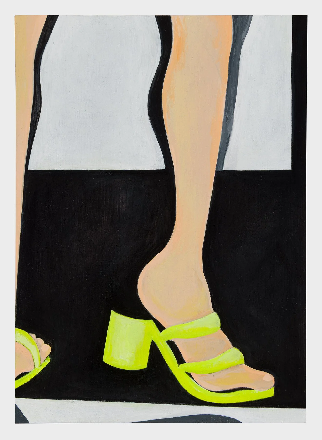    Click Click Click    Acrylic on panel  7 × 5 inches 