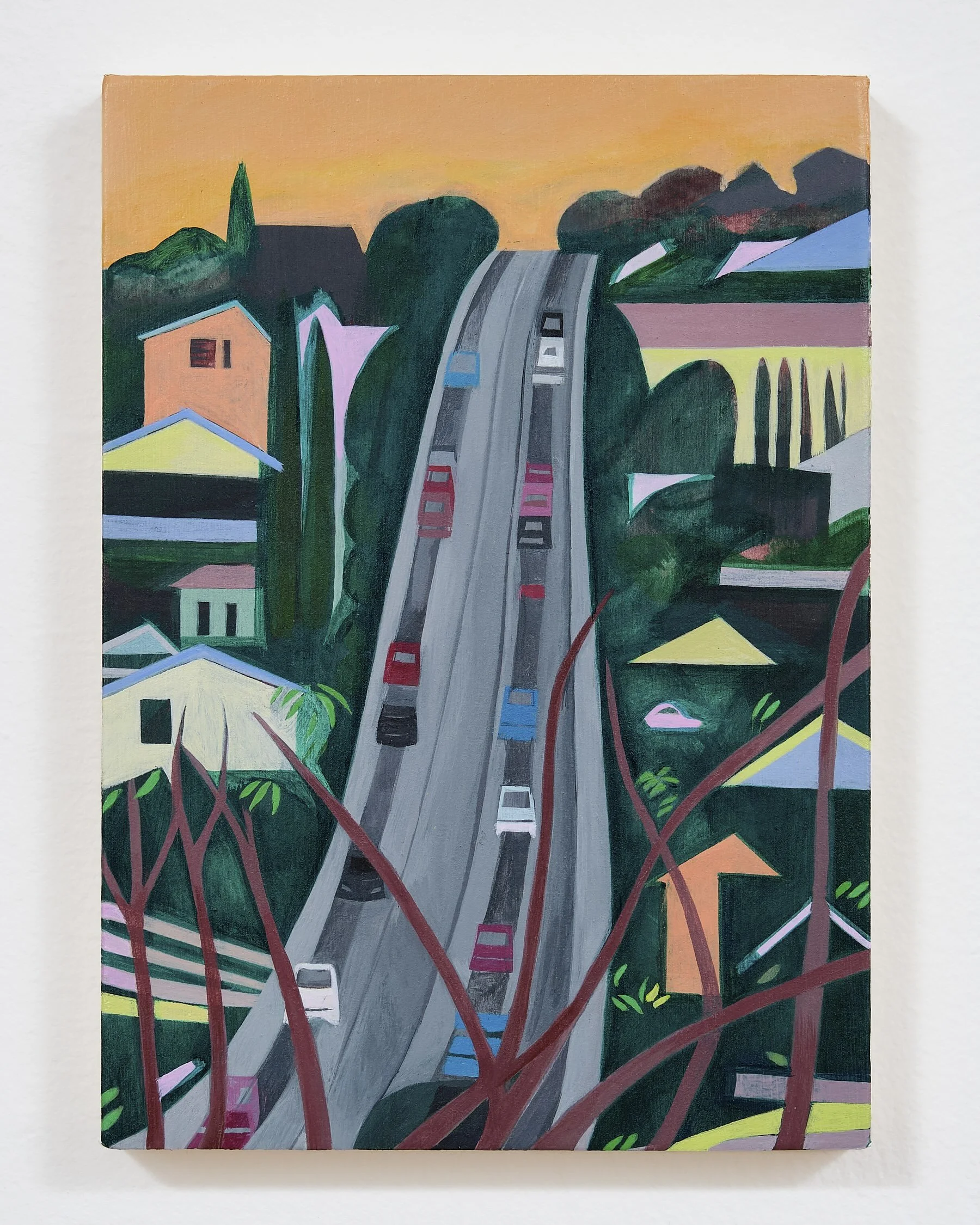    Lift    Acrylic on panel  7 × 5 inches 