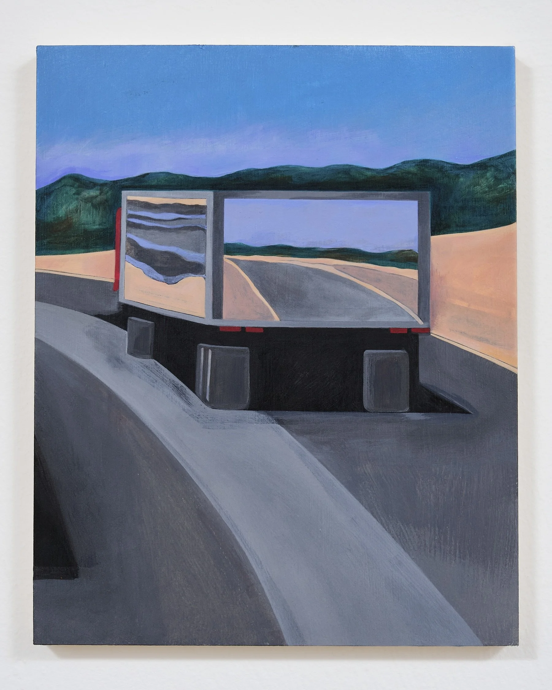    Drift    Acrylic on panel  10 × 8 inches 