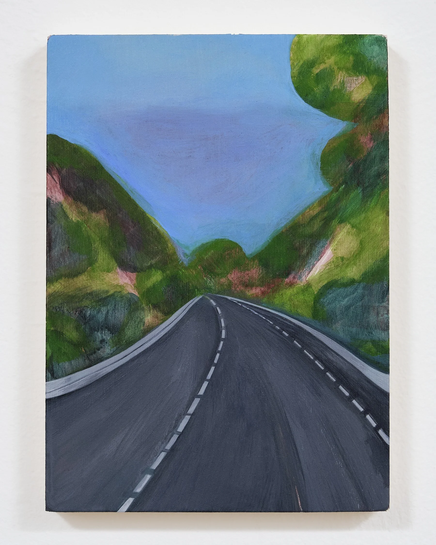    Road    Acrylic on panel  7 × 5 inches 