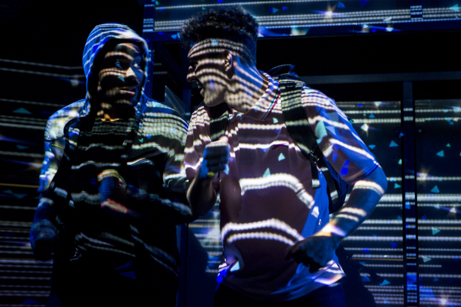 Oliver Wellington & James Ifan sprinting through Zakk's projections...