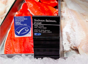 See that blue label? That's what MSC certification looks like!