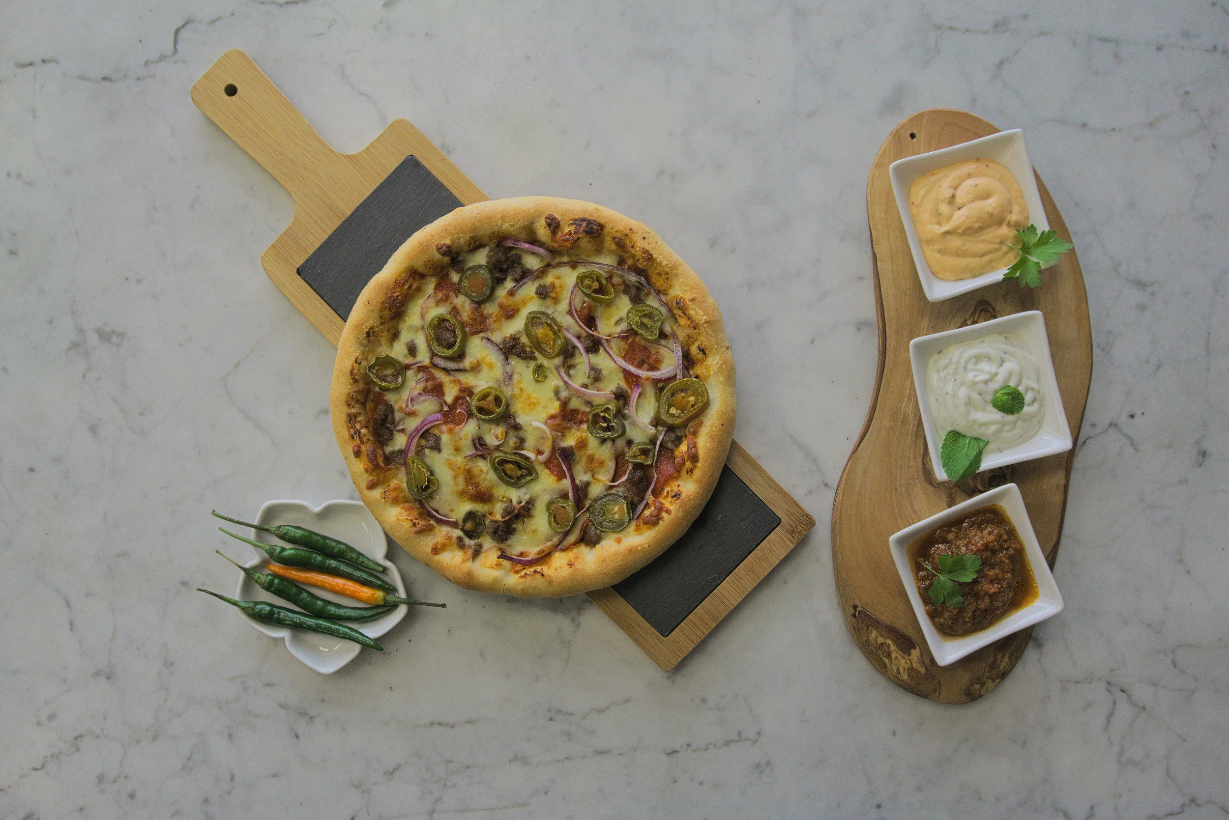 for “Millennium Pizza & Grill”, Wellingborough UK